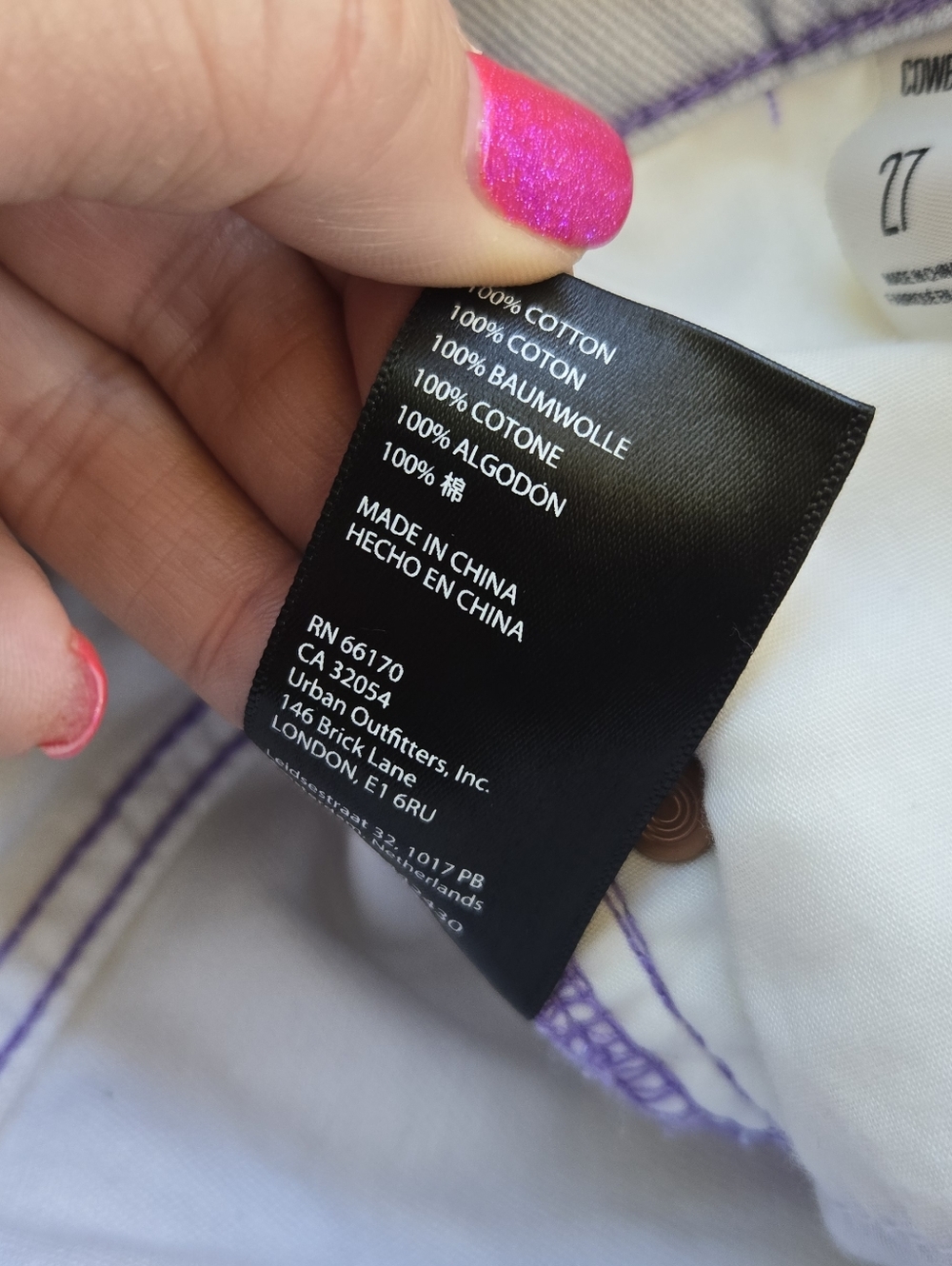 BDG Cowboy Jean Sunset Pastel Ombre Straight-Leg Jeans - Picture 11 of 11